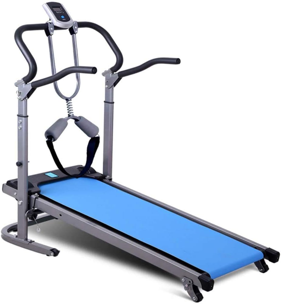 WEHOLY Folding Treadmill 3 in 1, Non-Electric Jogging Machine with Incline, Portable Fitness Walking Machine for, Office, Gym