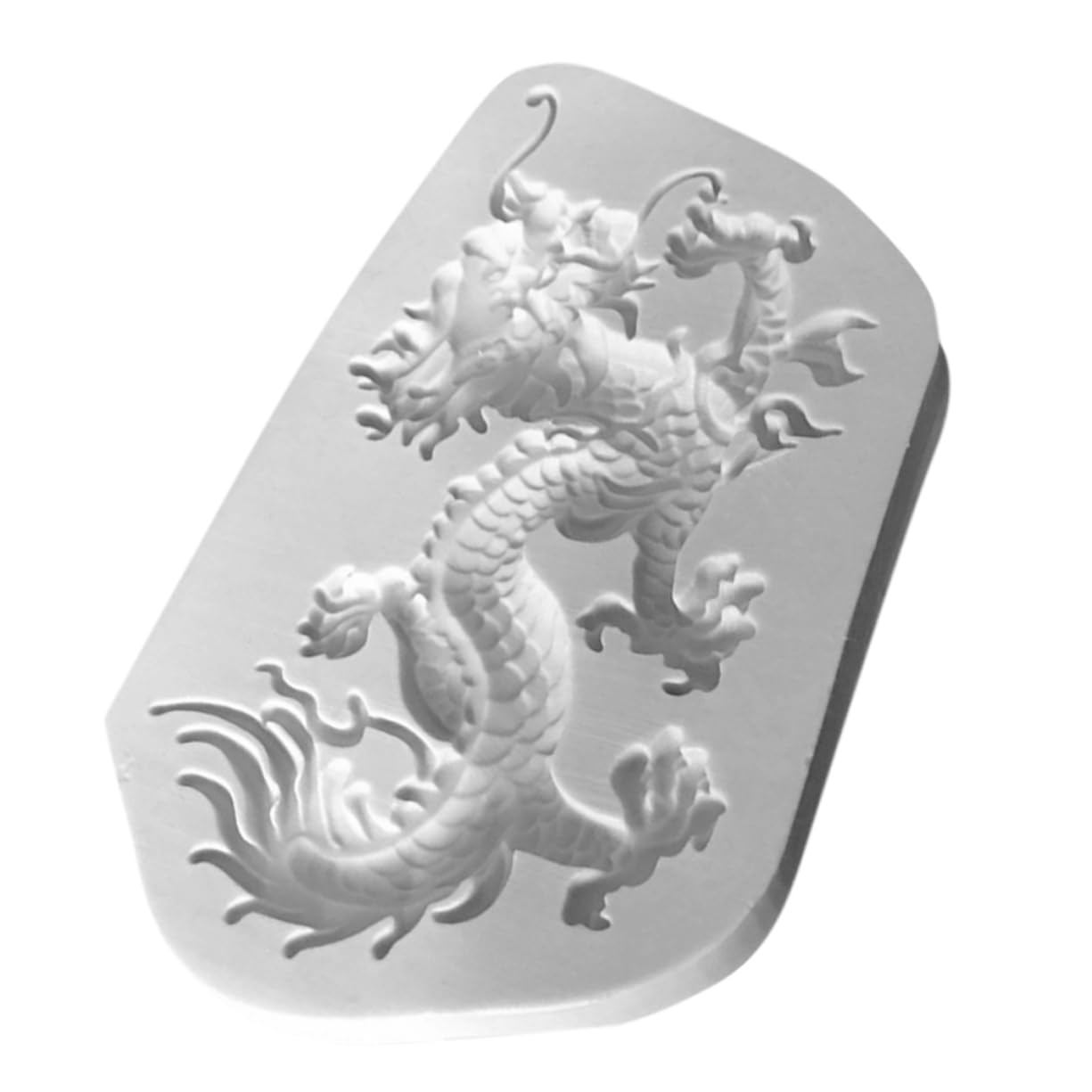 EXCEART Chinese Dragon Silicone Mold Silicone Mold Chocolate DIY Baking Supplies Dragon Shape Fondant Making Baking Tool Candy Silica Gel Fudge Shaped