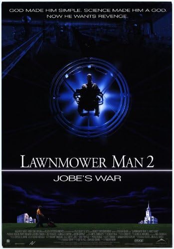 Amazon Lawnmower Man 2 Beyond Cyberspace 映画ポスター 27 X 40 インチ 69cm X 102cm 1996 パトリック バーゲン マット フリーワー オースティン オブライエン ケビン コンウェイ エリー パゲ キャミ クーパー アートフレーム ポスター