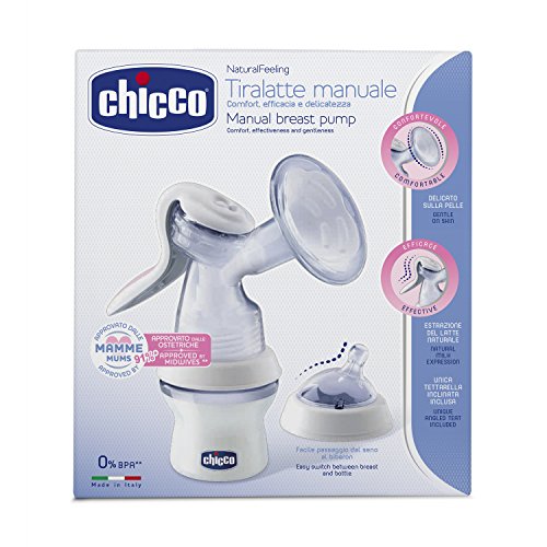 Chicco Manual Breast Pump Natfeeling Stepup