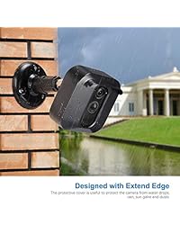 Kupton - Soporte de pared para cámara Blink XT (3 paquetes, 360 grados, ajustable, resistente a la intemperie, soporte de montaje para interiores y exteriores, funda protectora para Blink XT Outdoor Camera Security System