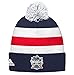 New York Rangers 2018 Winter Classic Cuffed Pom Knit Players Adidas Hat