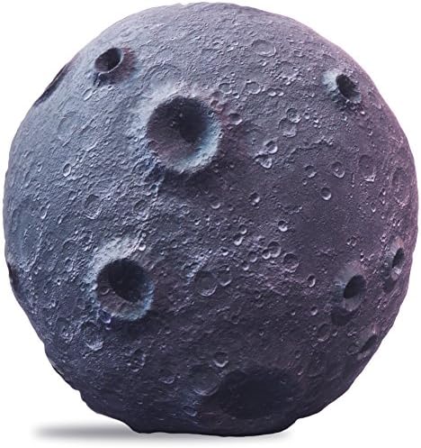 Centrade 3D Home Decoration Creative Plush Pillow Toy Floor Cushions Pillows Analog Planet Lunar surface Pattern Throw Pillows 18"x18"