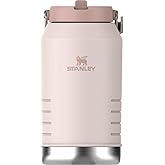 Stanley IceFlow 2.0 Flip Straw Jug with Handle 96 oz | Twist On Lid and Flip Up Straw | Leakproof for Travel and Sports | Insulated Stainless Steel |BPA-Free | Rose Quartz