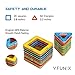 VFunix Magnetic Blocks Set Kids Magnetic Toys Construction Building Tiles Blocks for Creativity Educational - 66 Pcs