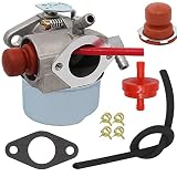 Yooppa 640303 Carburetor for Tecumseh 640271 Carburetor Fits 640338 640274 13566 LV195EA LV195XA LEV100 LEV105 LEV120 Mowers Carburetor - Tecumseh 640350 Carburetor