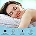 Pillows for Sleeping - Memory Foam Pillow with Washable Pillow Case - Adjustable (Queen)