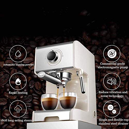 Kaffeemaschine Espresso, elektrischer Espresso Cappuccino Kaffeemaschine, Single-Serve-Kapsel-Kaffeemaschine, Filter… – Bild 6