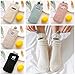 Women Fuzzy Socks,Aniwon 5 Pairs Cute Cartoon Cozy Fuzzy Socks Winter Warm Socks Slipper Socks for Women
