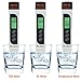 GlowGeek Professional Quality TDS, EC & Temperature Meter, Water Quality Test Meter,0-9990ppm.Accurate and Reliable Water Test Meter. Ideal for Drinking Water, Aquariums - White