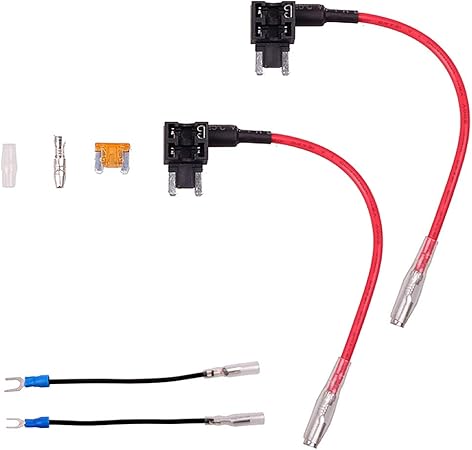 Amazon ミニ平型 ヒューズ 5a グランドライン付き 電源取り出し ヒューズボックス 自動車回路 Atm Aps Att 極薄 5amp ヒューズ付き Hitcar製 中型 2セット ヒューズ 車 バイク