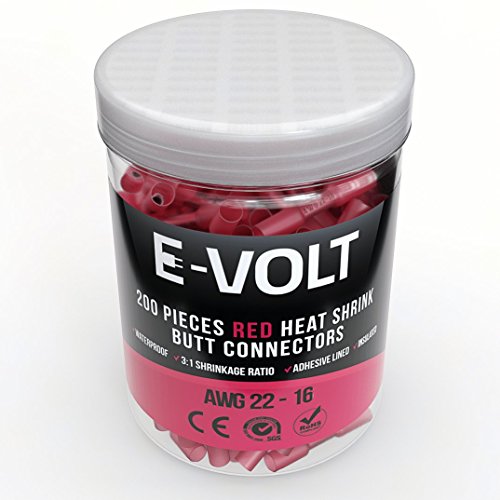 6 Heat+Shrink+Butt+Crimp+Connectors