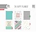 me & my BIG ideas 6 Month Calendar Extension - The Happy Planner Scrapbooking Supplies - 6 Pre-Punched Dividers - Undated Monthly & Weekly - 2 Sticker Sheets with Months and Numbers - Classic Size