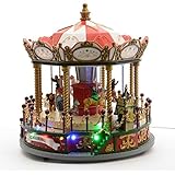 Mr Christmas Grand Marquee Musical Carousel with Lights: Amazon.co.uk ...