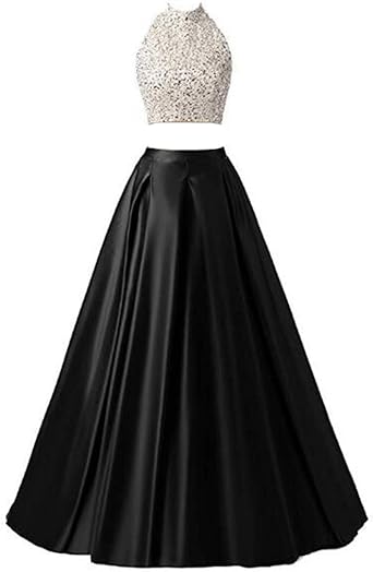 evening skirt with pockets