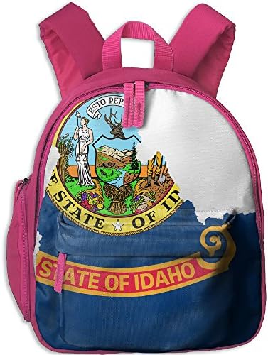 Flag-map Of Idaho Children School Backpack Cute Schoolbag For Primary Students Kids Shoulder Bag