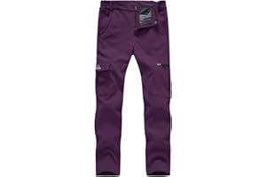 Gopune Women's Waterproof Windproof Outdoor Hiking Snow Ski Insulated Pants