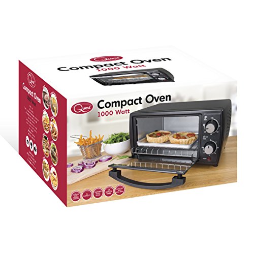 [- Quest Mini Oven, 9 Litre, Black  -]
