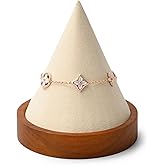 Woodten Solid Wood Single Bracelet Display Stand Jewelry Bracelet Display for Selling (WSM02401)