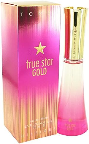 True Star Gold Perfume by T O M M Y Hilfiger Eau De Toilette For Women 2.5 oz 75 ml. [WP] Free! Sample Venezia Perfume