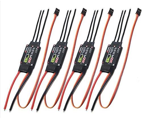 Bekia 4x EMAX BLHELI 30A ESC BEC 2A5V Speed Controller for FPV RC QAV250 Quadcopter