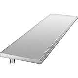 Hasopy Concession Shelf Stainless Steel 72Dx12W, Drop Down Folding Serving Food Shelf Stand Serving for Concession Window