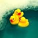 Dazzling Toys Mini Rubber Ducks Pack of 24 Ducky Floats Baby Kids Bath Toy Shower Birthday Party Favors (24)