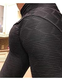 Mallas elásticas de cintura alta para dama