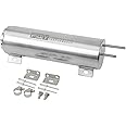 PQY Radiator Coolant Overflow Puke Tank Polished Stainless Steel 3"×10"