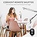 Neewer Overhead Video Stand Phone Mount Table Top Scissor Arm Stand with Phone Clamp and Remote Control for Baking Crafting Demo Drawing Sketching Recording, Live Streaming, Online Teaching