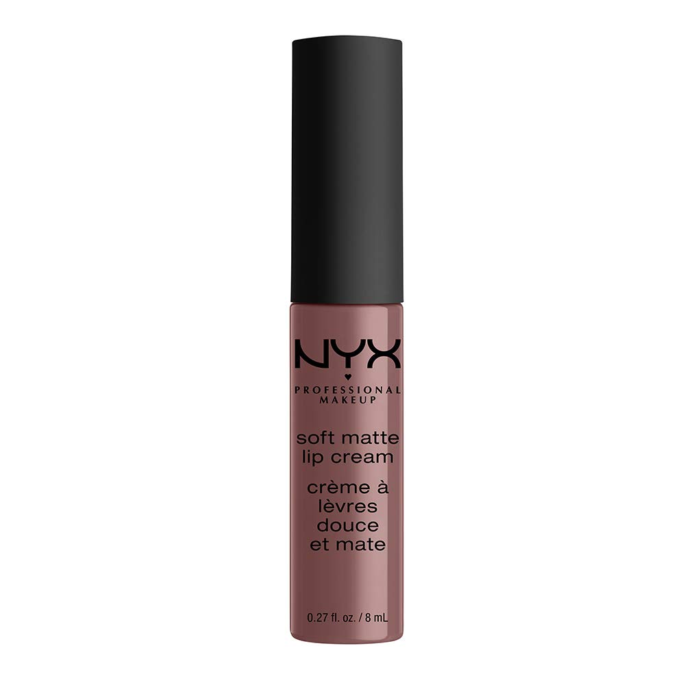 NYX Professional Makeup Soft Matte Lip Cream, Creamy and Matte Finish, Highly Pigmented Colour, Long Lasting, Vegan Formula, Shade: Toulouse