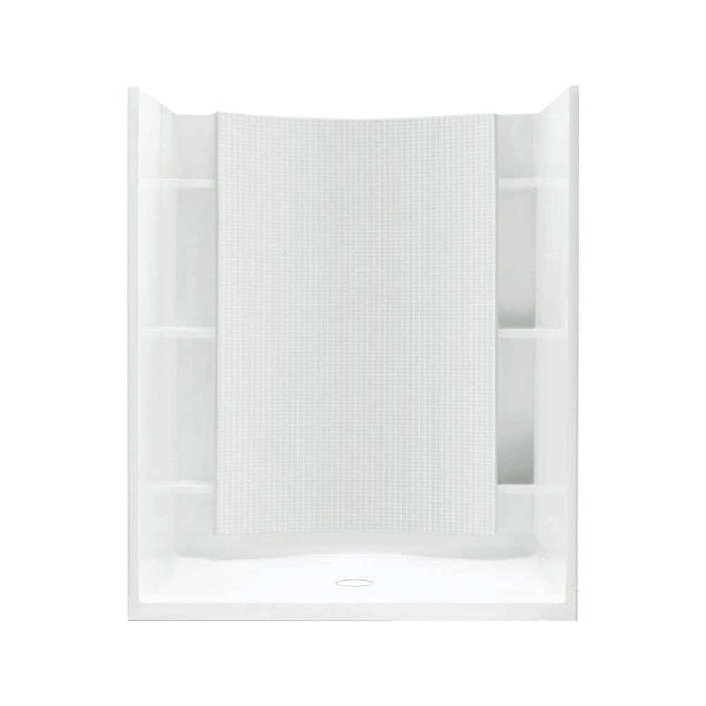 STERLING 72260100-0 Accord Shower Kit, 48-Inch x 36-Inch x 77-Inch, White