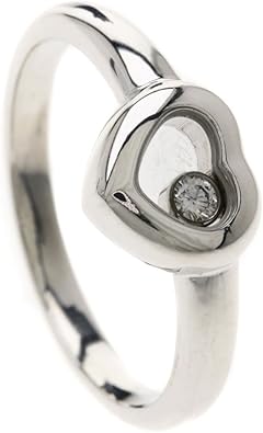 Amazon Chopard ショパール ハッピーダイヤモンドリング リング 指輪 K18ホワイトゴールド レディース 中古 リング 通販