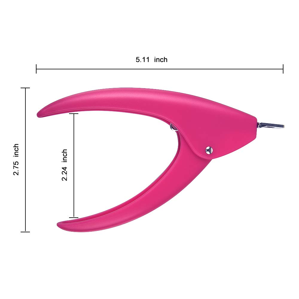 Acrylic Nail Clipper,MORGLES Acrylic Nail Cutter Fake Nail Clippers False Nails Cutter Nail Tip Clipper Artificial Nail Clipper Nail Tip Trimmer For Artificial Nail Art Manicure Tools: Beauty