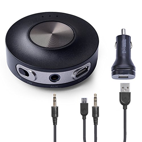 Avantree V4.1 Bluetooth Receiver Car Kit AUX Adapter with Mic & USB