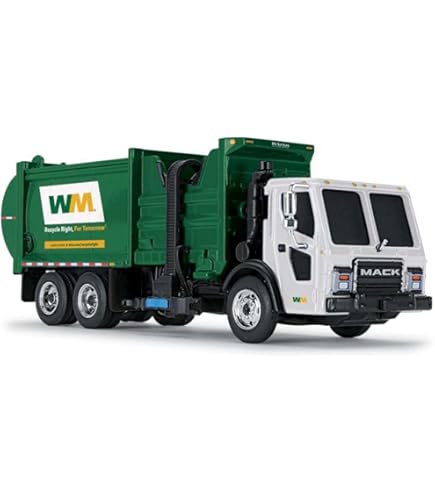 MACK製　MACK WM ゴミ収集車 ミニカー Amazon.com: First Gear WM: Mack TerraPro with Front Loader : Arts