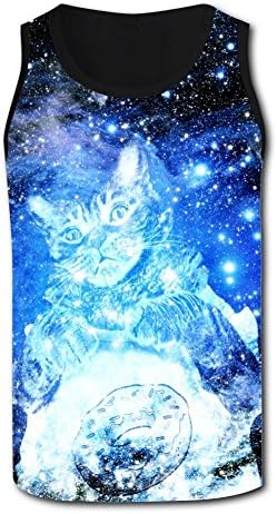 Fantasu Cat Constellation Men's Breathable Vest