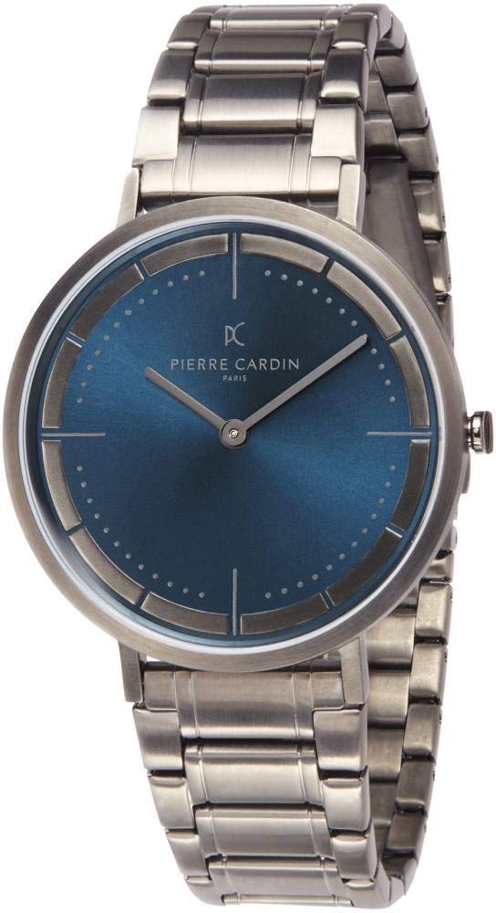 Pierre Cardin Men's Analogue Quartz Watch with Stainless Steel Strap CBV.1033