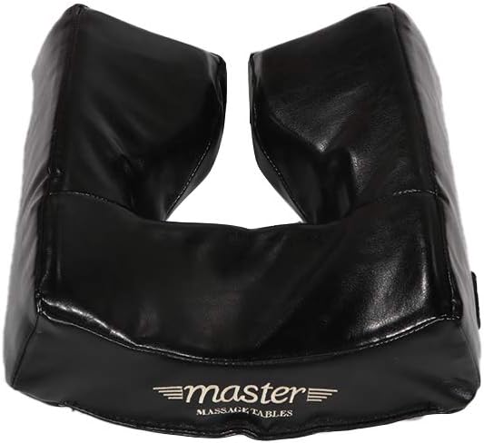 Master Massage Massage Patented Memory Foam Ergonomicdream Face Cushion Pillow Headrest, Black: Health & Personal Care
