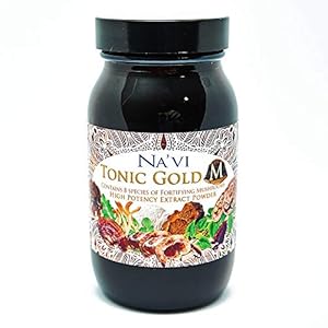 Tonic Gold M – Super Mushroom Complex 8 – Herbal Coffee – Medicinal Mushroom Elixir (80 g)