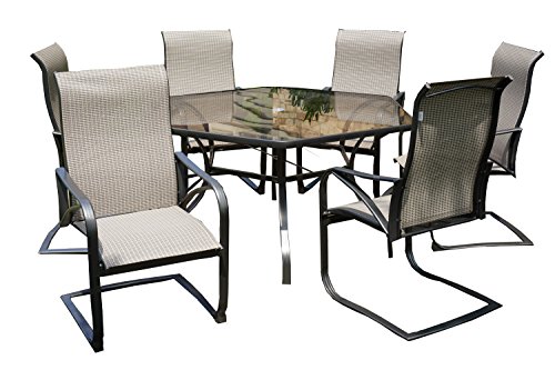 Rose Garden Patio 7-PC Scottsdale Dining Set