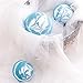 Sandistore Bath Bombs - Ultra Lush Essential Oil - Handmade Spa Bomb Fizzies - Organic and Natural Ingredients, Shea Butter for Moisturizing Dry Skin Relaxation (F)