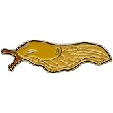 Banana Slug Enamel Lapel Pin - 0.25 x 1 inch Cute Wildlife Pin
