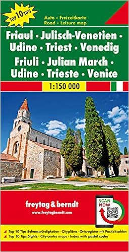 Friuli Julian March Udine Venice 1 150 000 Italy Regional Map English French Italian And German Edition Freytag Berndt Amazon Com Books