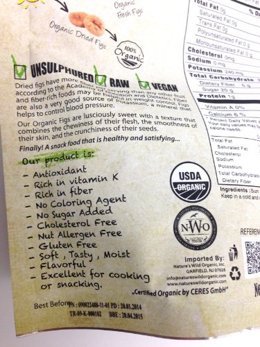 Sun-dried Turkish Organic Figs,natural Antioxidants,no Added Sugar (12 Packs) - Thumbnail 2