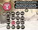 BLUE PANDA - Bachelorette Party Buttons, Bridal Shower Pins in 16 Designs (2.25 in, 16-Pk)