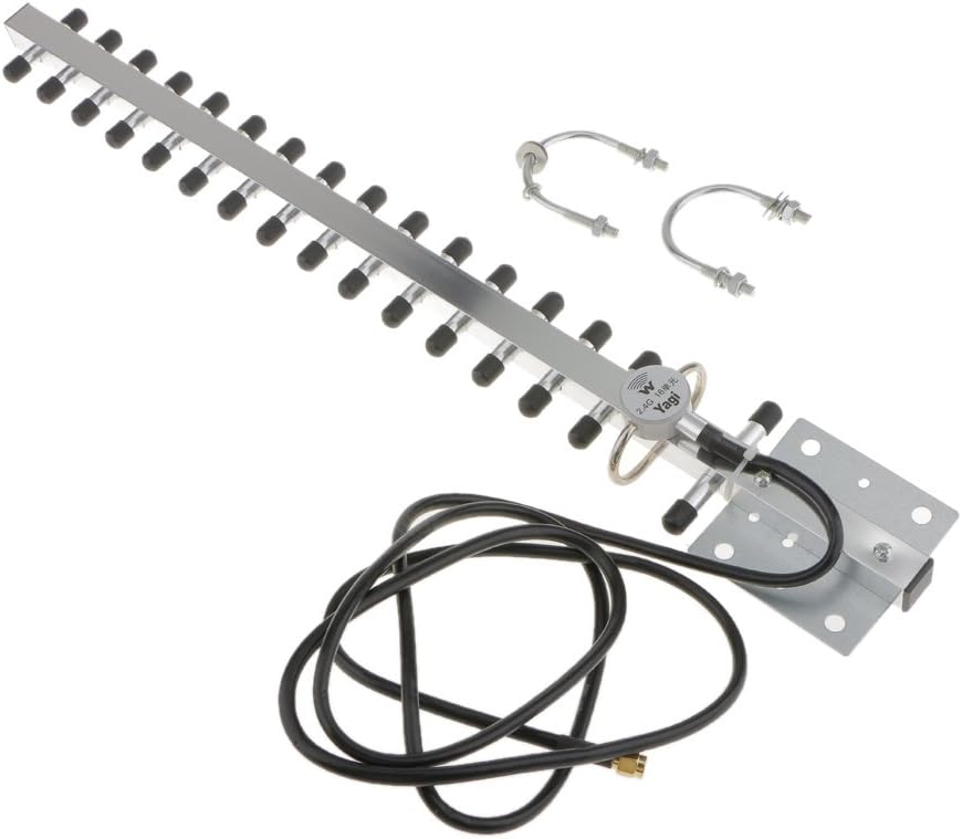 Antenne Yagi 2.4 GHz 16-18 DBi RP-SMA Femelle – Pour Amplifier Votre Signal WiFi Sans Fil