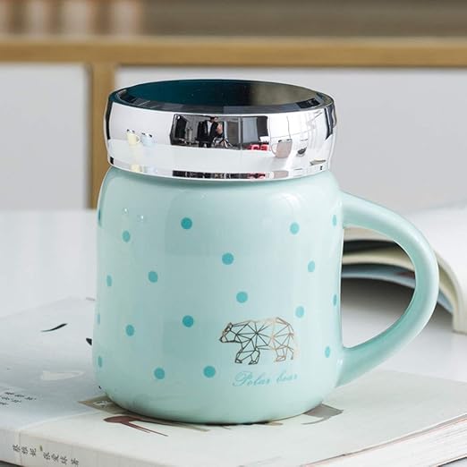 Ss Taza de 14 onzas para café/té/Coco, Juego de Tazas de cerámica ...