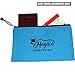 [6 Pack] Canvas Tool Bag - Heavy Duty Reinforced 16 oz. Canvas Tool Pouch 12.5” x 7” Zipper Tool Pouch [Color Coded] Durable Storage, Organiser Bag, Tote Bags // Small Canvas Bag, Small Tools