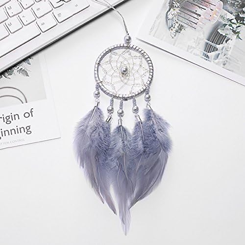 Foerteng Dream Catcher, Handmade Mini Car Ornaments Pendant Wind Chimes